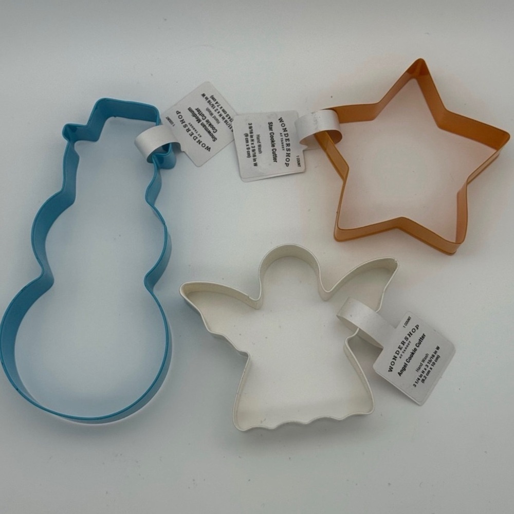 The Wondershop Cookie Cutters Set of 3 - Picture 1 of 1